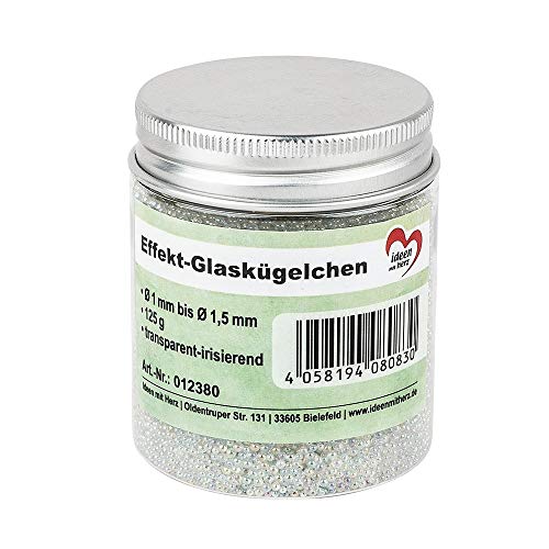 Palline di vetro effetto da Ø 1 mm a Ø 1,5 mm, 125...
