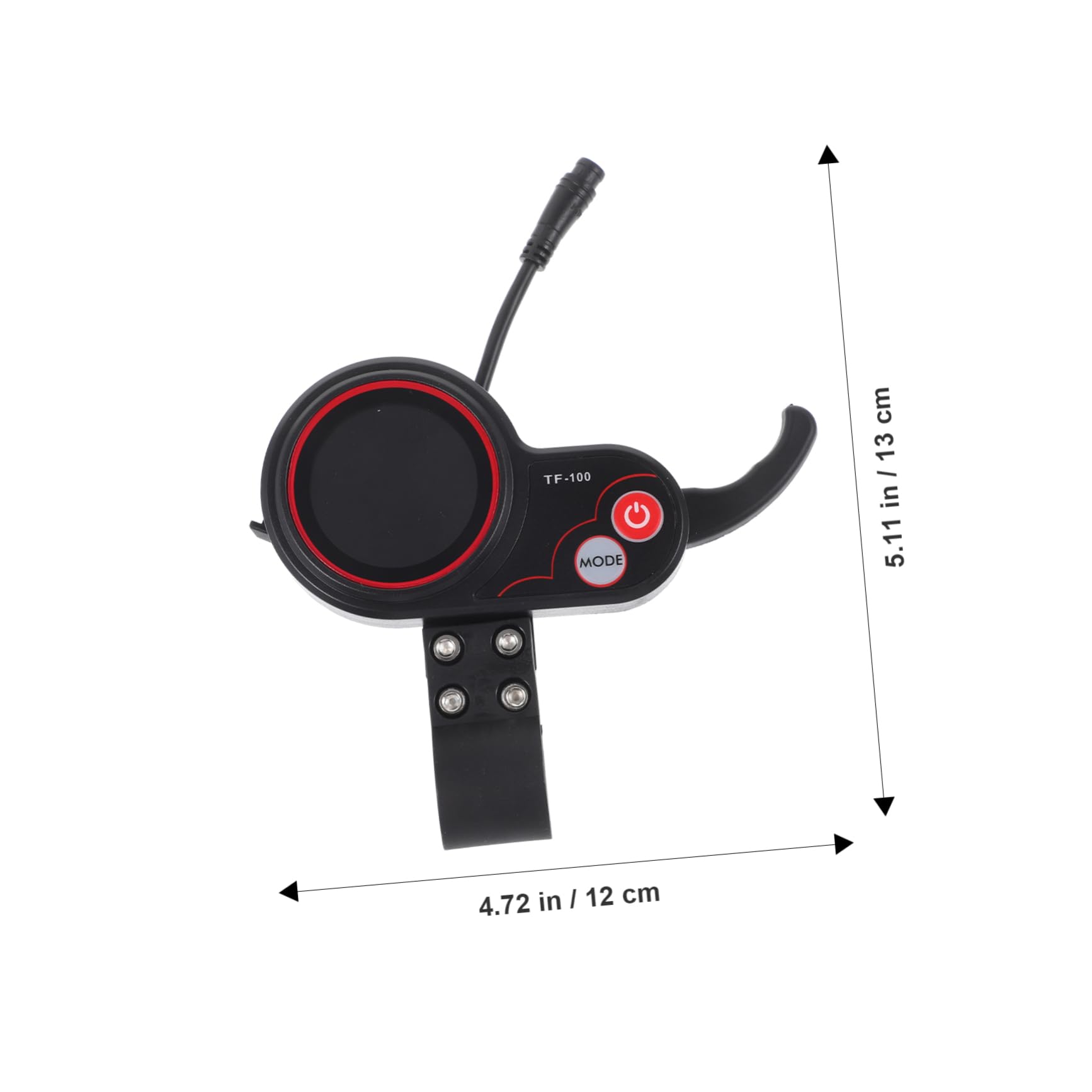 Abaodam Display Per Scooter Elettrico Pin Sostituzione Dello Strumento Di Comunicazione Display Sostitutivo Del Manubrio Dello Scooter Pannello Di Visualizzazione Parti Di Ricambio
