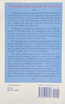 Paperback Tracking Mackenzie to the Sea: Coast to Coast in Eighteen Splashdowns Book