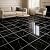 Tenedos 12x12 inch Nero Marquina Black & White Marble Tile – 5 Pieces, Ideal for Kitchen Backsplash, Bathroom, Fireplace Surround, Wall, Floor, and Countertop Use