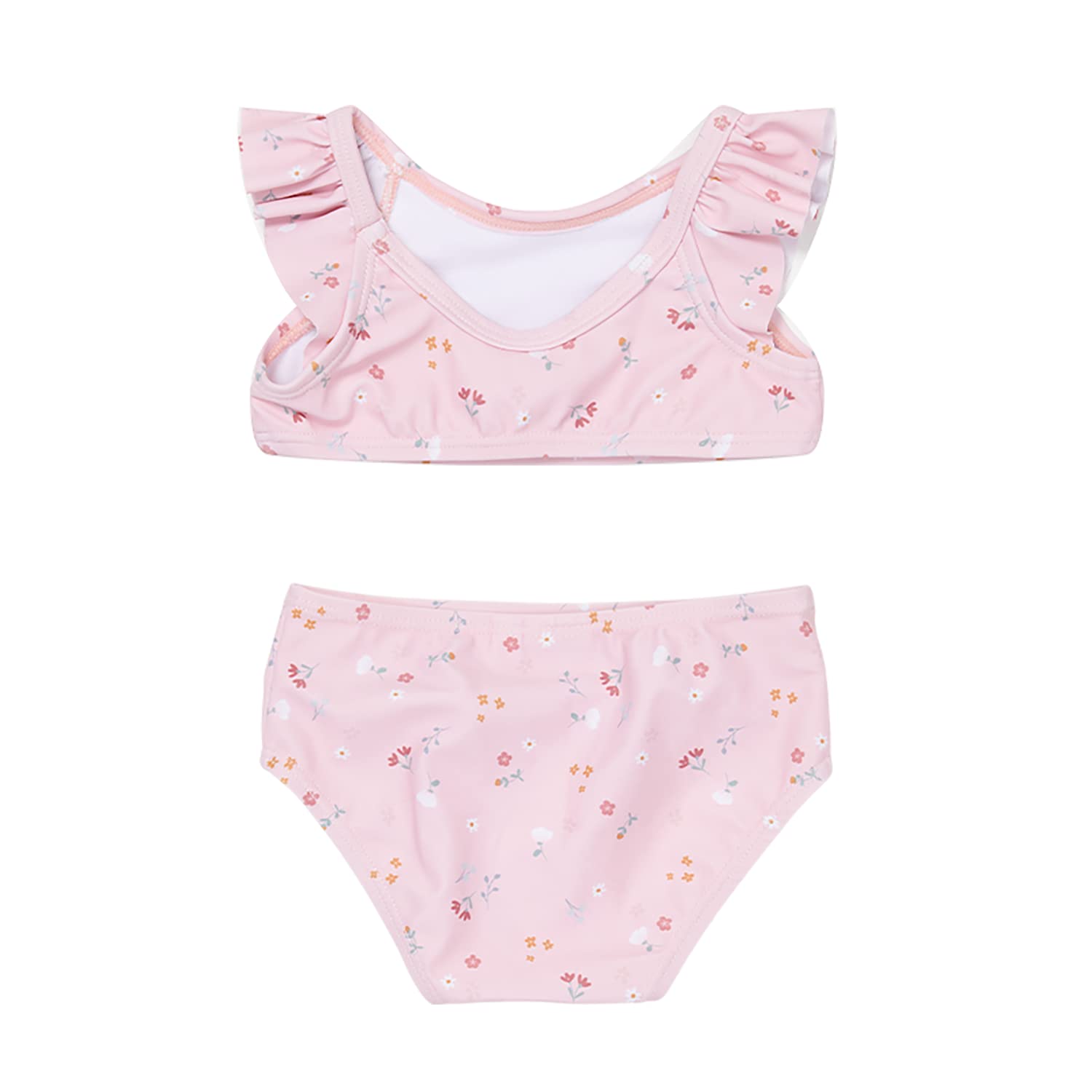 Little Dutch Bikini mit Rüschen Baby Mädchen rosa (Gr. 74/80) - Little pink Flowers
