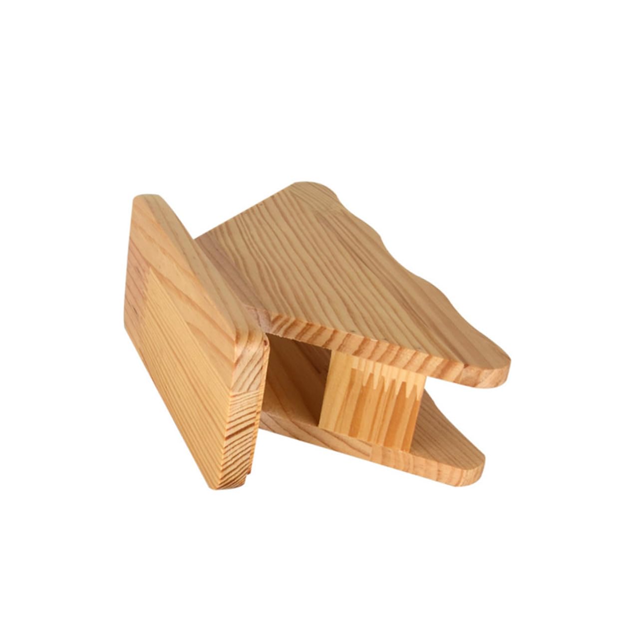 PRETYZOOM 2piezas Soporte De Filtros De Café De Bambú Dispensador De Papel Filtro Base Forma De Sector Cone y para Cocinas y Cafeterías