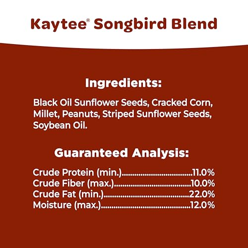 Kaytee Wild Bird Songbird Blend Food Seed, 7 Pound - image 8