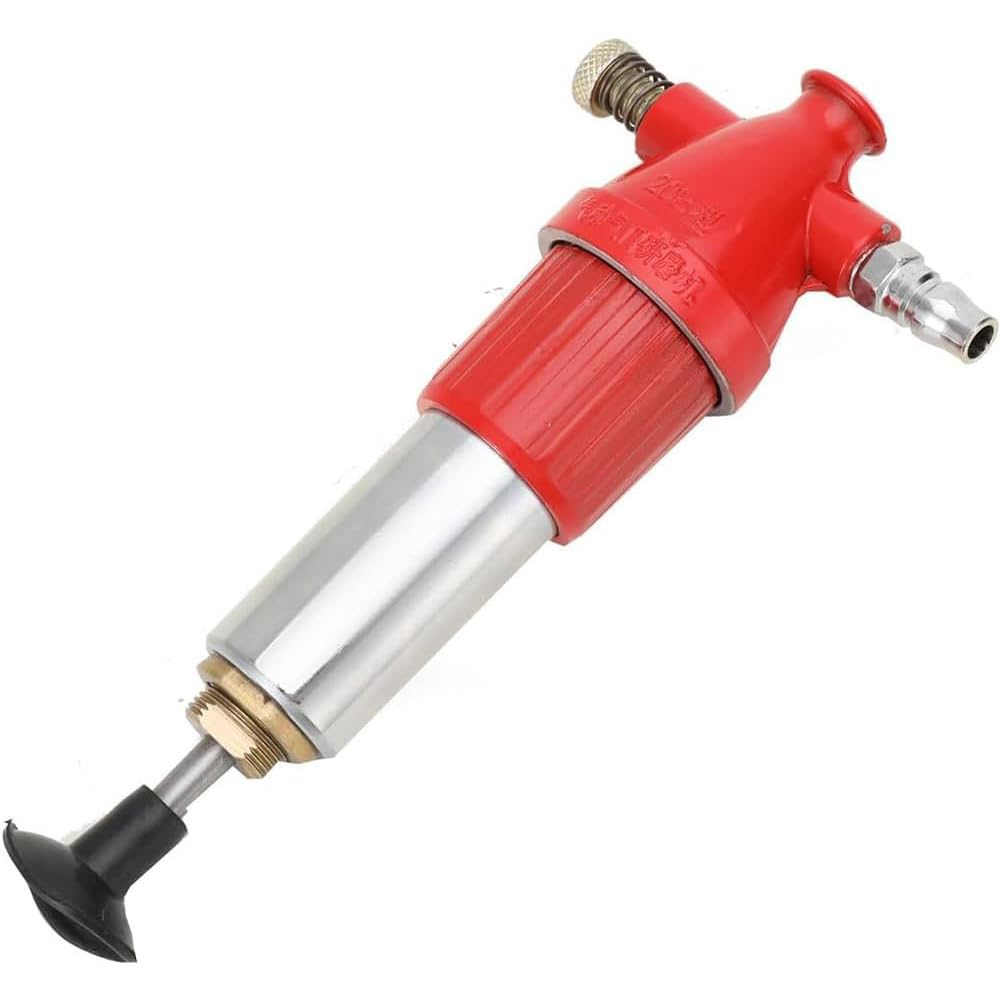 Kit de herramientas de rectificado de asiento de válvula neumática, máquina de reparación de válvula de motor con herramienta de lapeado operada por aire para reparación de culatas automáticas, kit