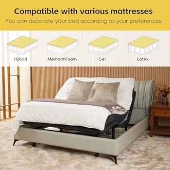 Amazon.com: KEIKI Ergonomic Queen Size Adjustable Bed w/Zero