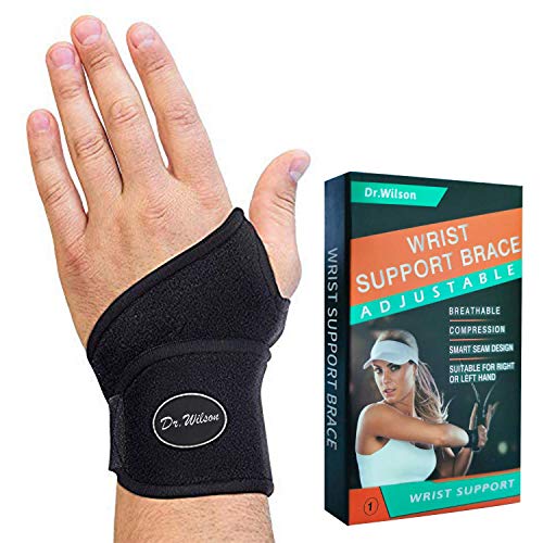 Wrist Support Brace Doctor Developed Wrist Strap Premium Hand Support [Single] Suitable for Both Right and Left Hands