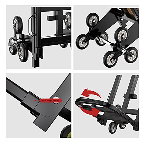 Carretilla plegable portátil de mano 6 ruedas 100kg miniatura 5