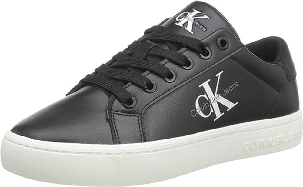 Calvin Klein Classic Cupsole Laceup Yw0yw01269, Zapatilla con Suela Mujer