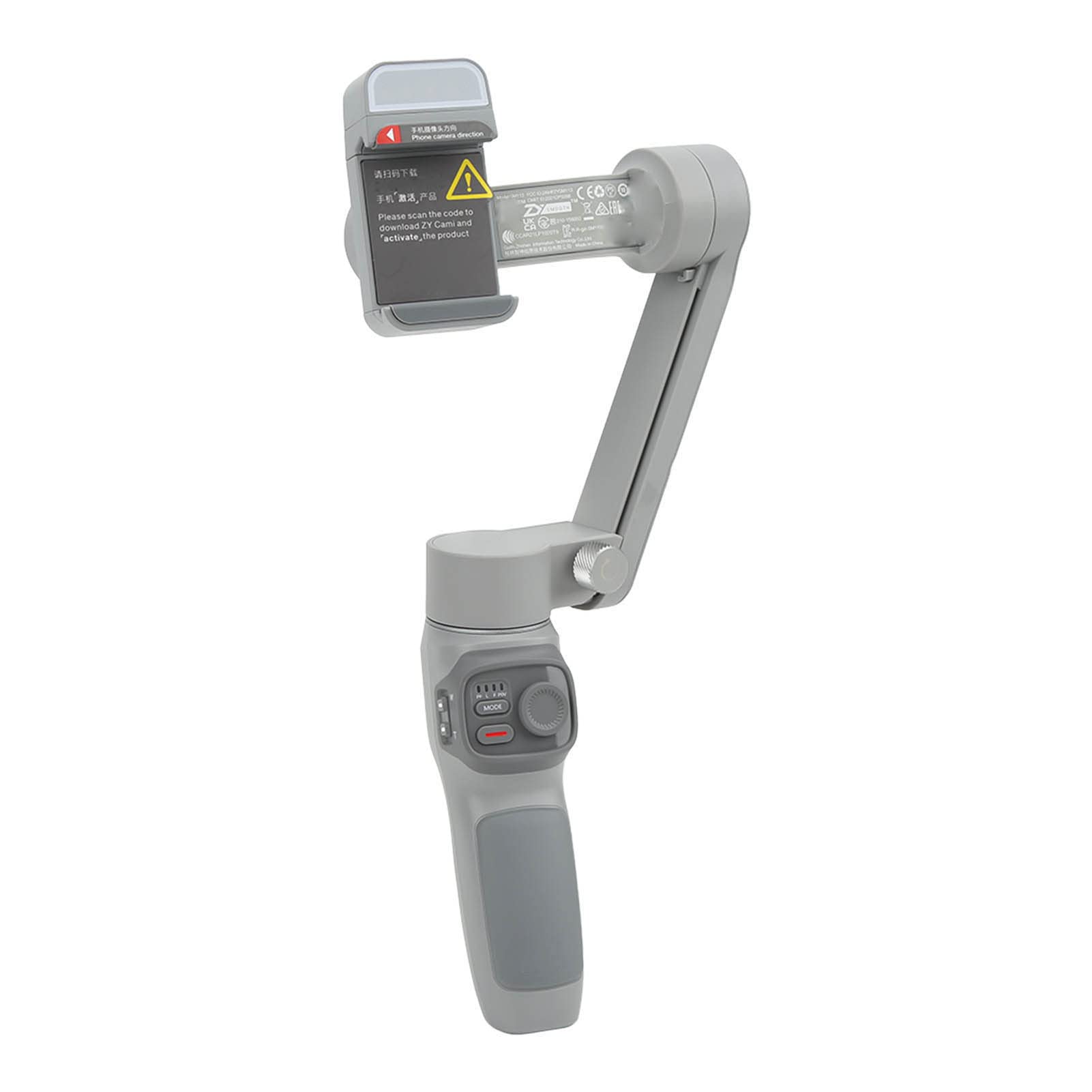 Stabilizzatore per smartphone a 3 assi con treppiede