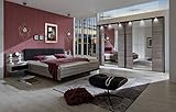 schlafzimmer komplett otto Schwebetürenschrank Breite: ca. 250 cm, Bett Liegefläche 180 x 200 cm, 2 Nachtschränke Breite je ca. 60 cm