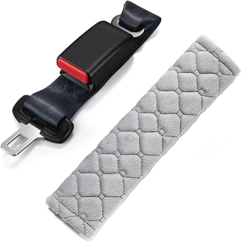 1-Pack Tensioning Belts with 1-Pack Tensioning Belts Pads for Most Standard Models for Safe and Comfortable Driving Cover