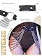 Sethain Punk Leder Körperkette Schwarz Geschichtet Ketten Mehrschichtig Taille Ketten Nachtclub Körperzubehör Schmuck für Frauen festival outfit