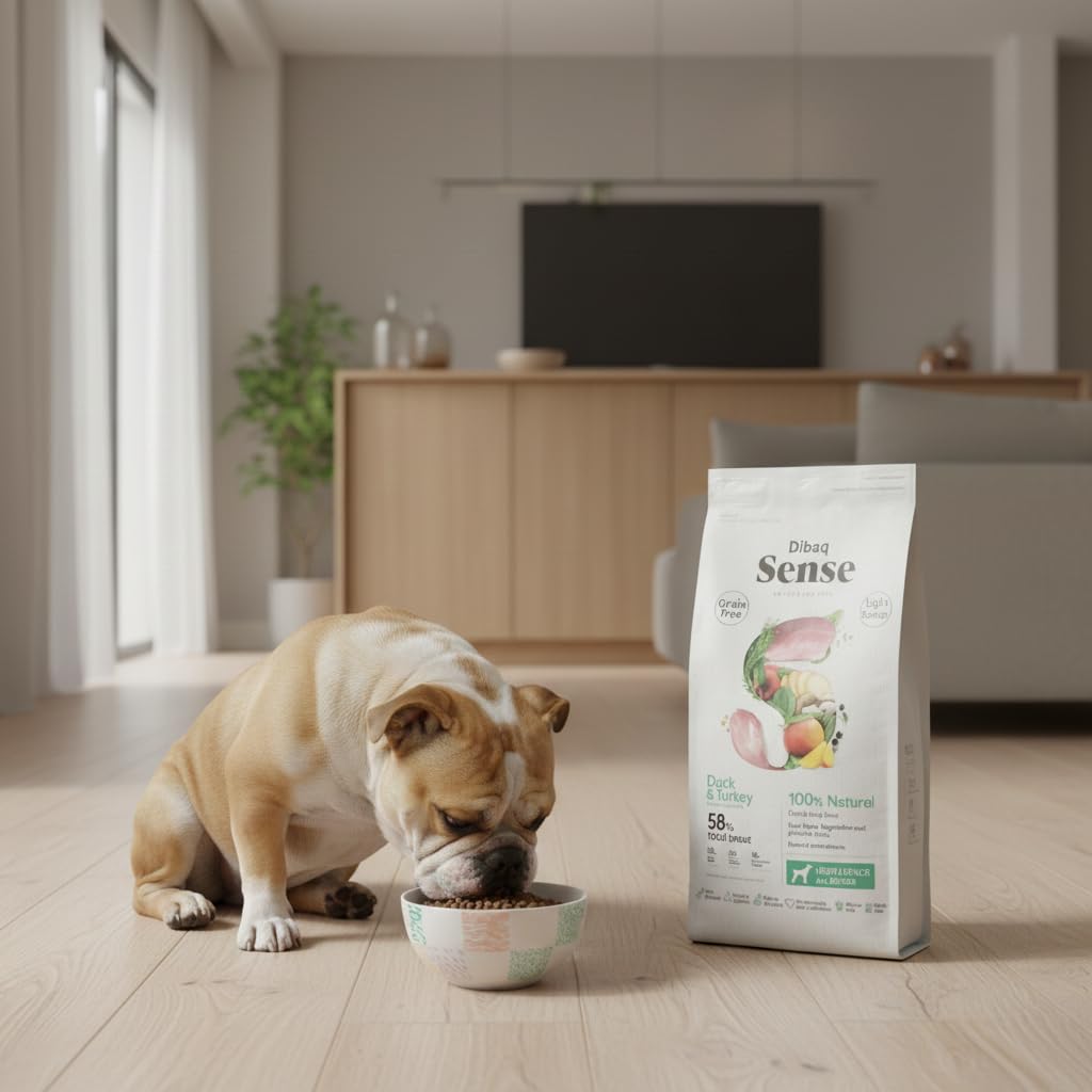 Dibaq Sense Grain Free Pato y Pavo Light o Senior, 12 kg