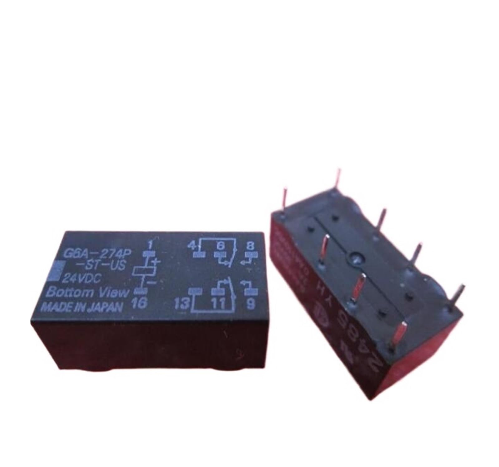 OSHZIKJII Relay G6A-274P-ST-US 24VDC G6A-274P DC24V DC24V 24V DIP8(10pcs)