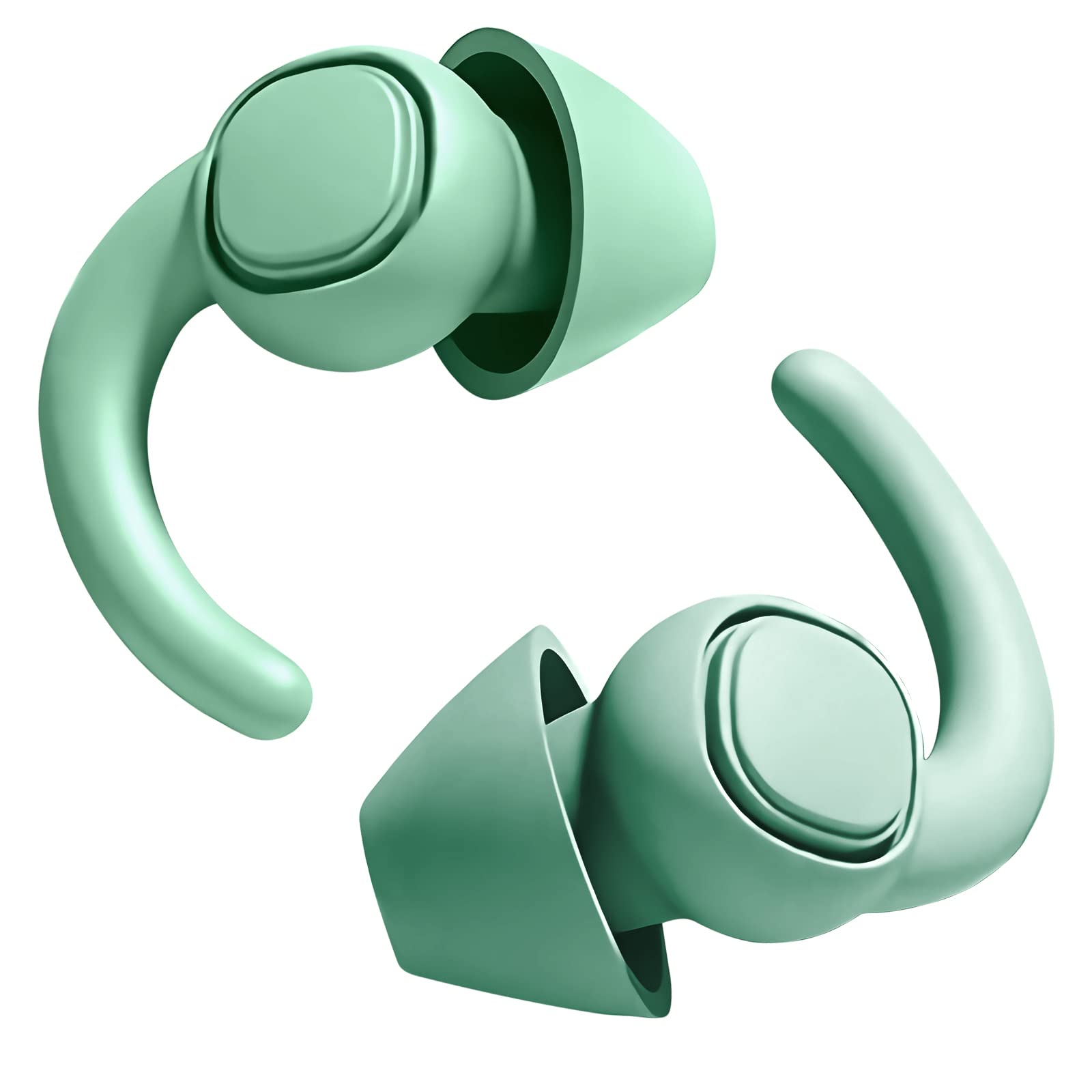 Ubitree Earplugs for Sleeping Noise Cancelling, Reusable Soft Silicone Earplugs Sound Blocking Ear Plugs, Sleeping Noise Reduction Earplugs for Snoring, Swimming, Work, Concerts, Studying, Travel