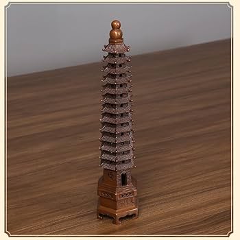 Amazon.co.jp: MOZART 九層/十三層文昌塔紫銅文昌塔装飾品家庭用