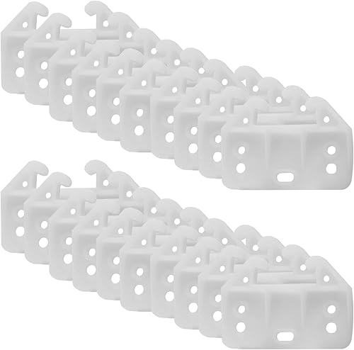 12 guías de plástico para cajones de montaje central, soportes de guía de cajones de repuesto para armarios y aparadores disponible en Yaxa Venezuela