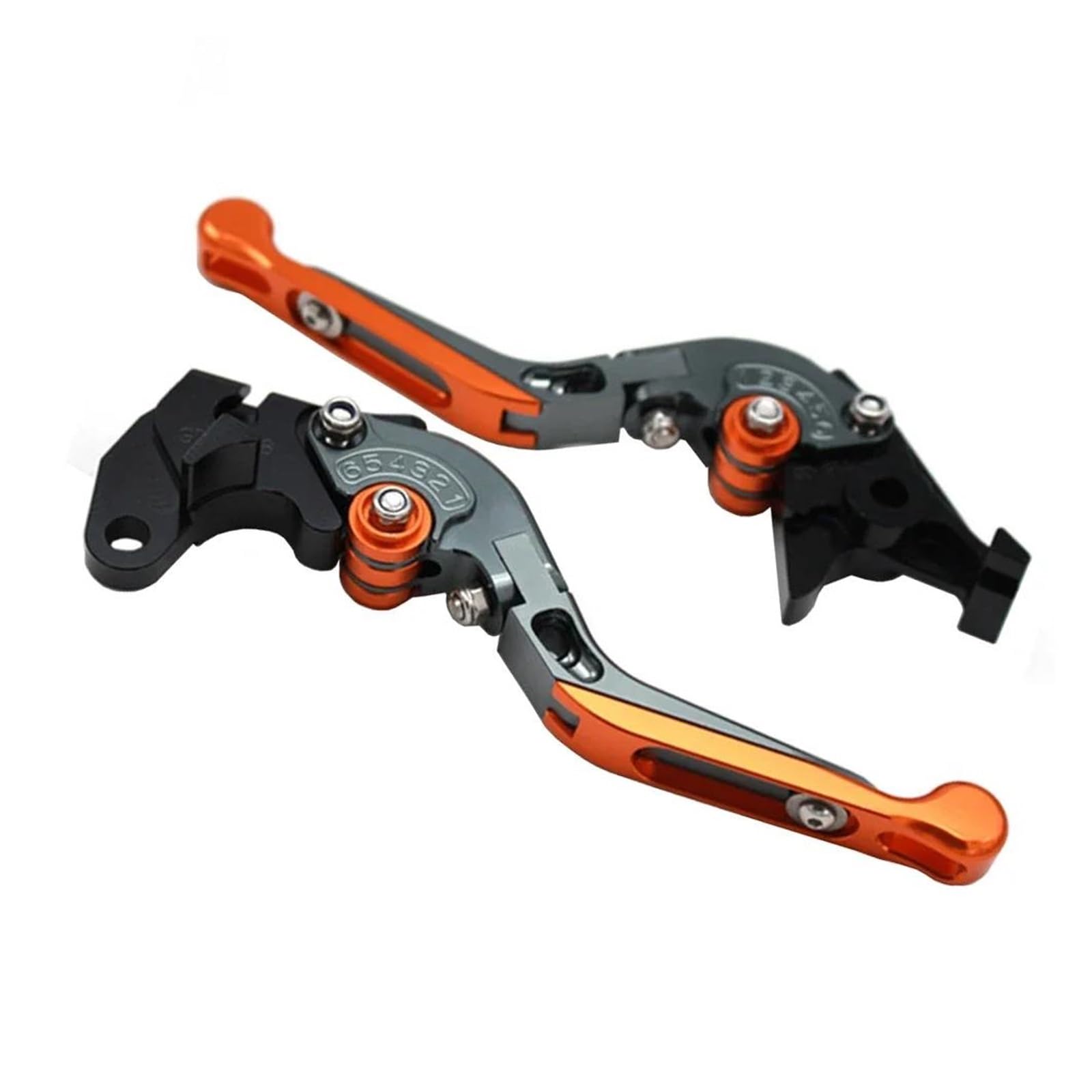 Rvevfbkbal O Motorcycle Brake Clutch Lever Levers Adjustable Folding For Suzuki Gs500 Gs 500 1989-2008(O)