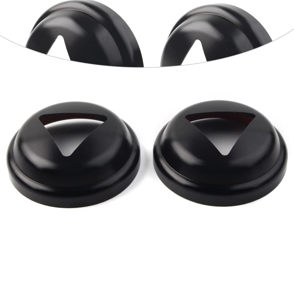 Cnswee6 Motorbike Turn Signal Protection Light Cover Shell For Speedmaster Bobber Street Cup 17-21 Scrambler 1200 XC/XE 19-21 Aluminum Black