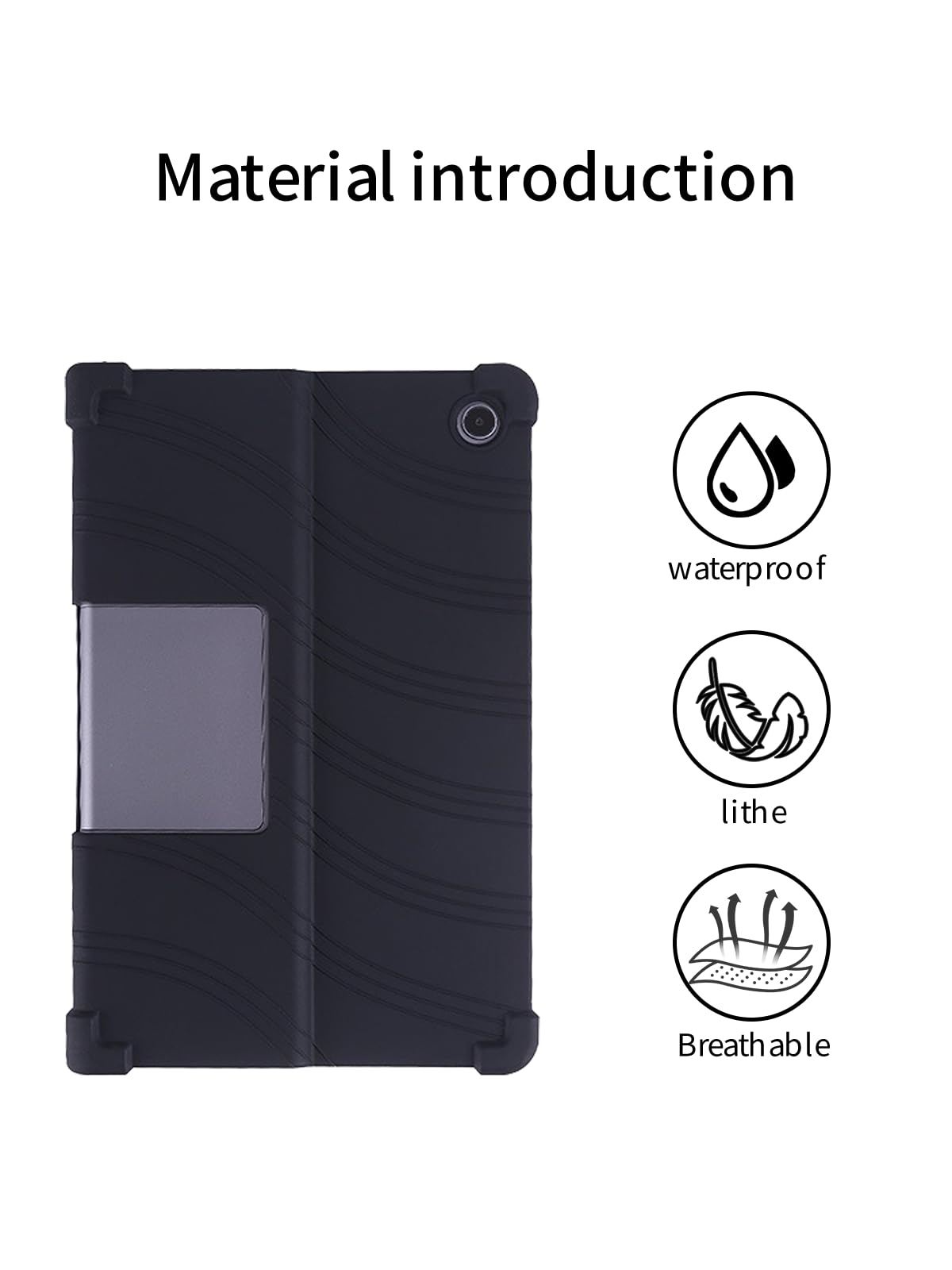 Coque De Protection Robuste Pour Lenovo Tab K11 Plus 11,45" (TB352FU) 2024 - Avec Support Et Dragonne
