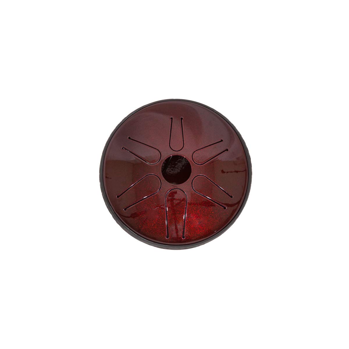 Idiopan 6" Tunable Steel Tongue Drum - Ruby Red
