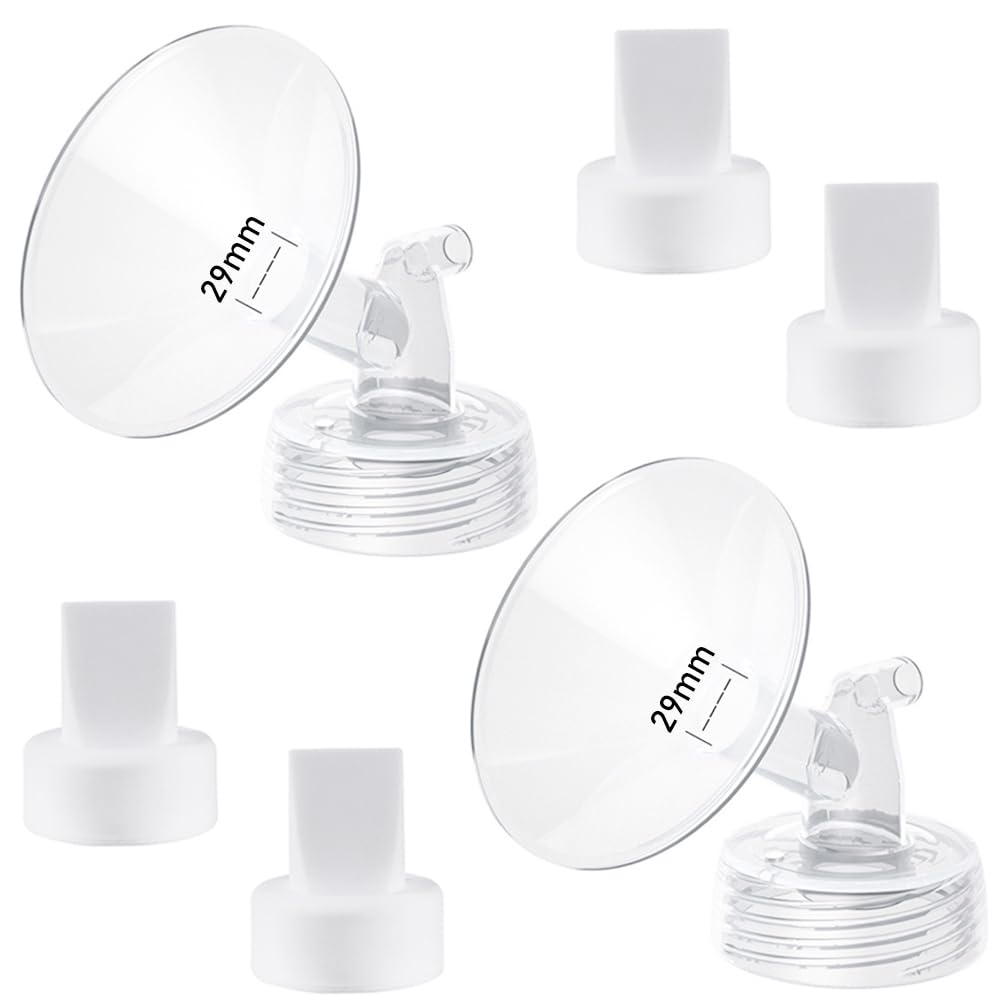 29mm Flange and Duckbill Valve Compatible with Spectra S1 Spectra S2 Spectra9 Plus Synergy Gold Breast Pump, Spectra Pump Parts S2 Parts S2 Accessories Replacement