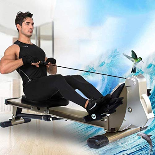 Mu Xin Rudergerät 2020 Modell Rudergerät Fitness Cardio-Training mit einstellbarem Widerstand, Rudermaschinen Konzept 2… – Bild 3