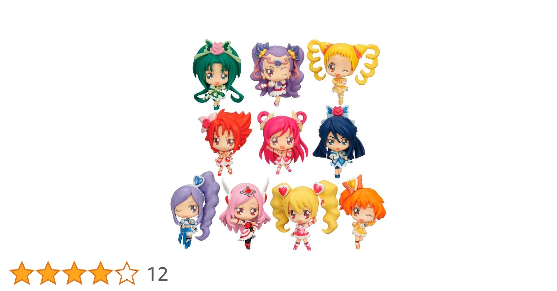 BANDAI - デフォルマイスター　プリキュアオールスターズ　Ｖｅｒ．ｃｕｒｅ デフォルマイスタープチ プリキュアオールスターズ Ver.pretty