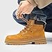 MANLADUO Men’s Vintage British Style High Top Work Boots Thick Sole Outdoor Fashion Ankle Boots