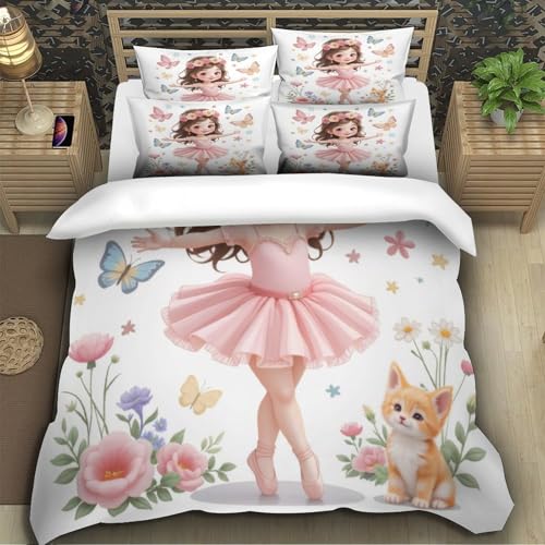 Parure de lit imprimé 3D super douce en microfibre de qualité supérieure - 5
