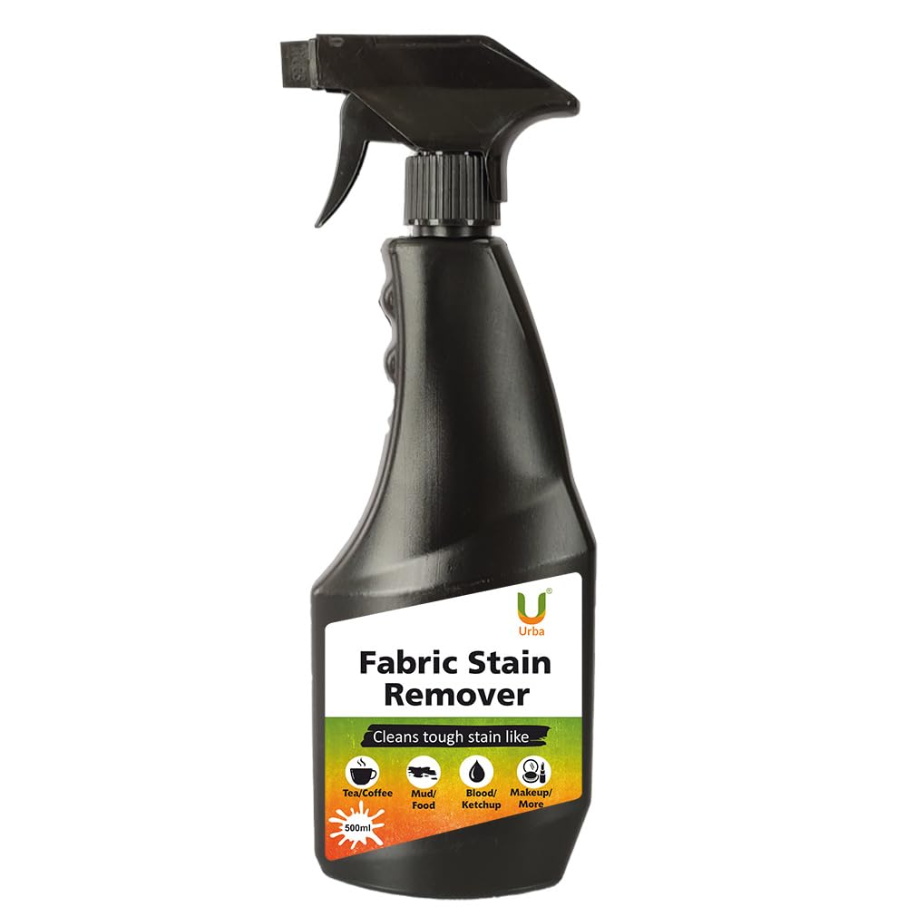 Urba Fabric Stain Remover 500 ml | Removes Tough Stains & Brightens Colours | Detergent Add On | Suitable With All Washing Detergent Powders And Liquids. (B0CXPJ6XMV) Amazon Price History, Amazon Price Tracker