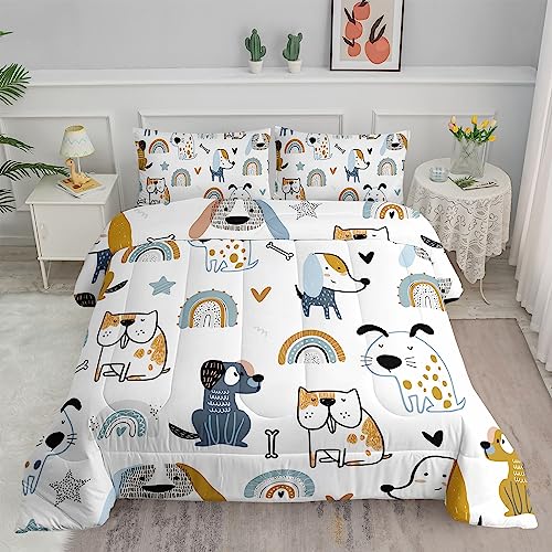 Datura Home Kawaii Dogs Comforter