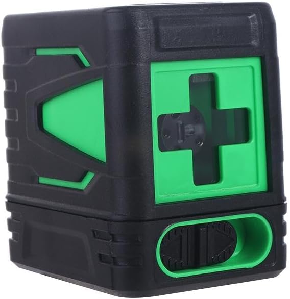 Mini Laser Level, Horizontal Mini Vertical Cross Laser Powerful Light Green Beams Acurate Measuring Tools Self-leveling