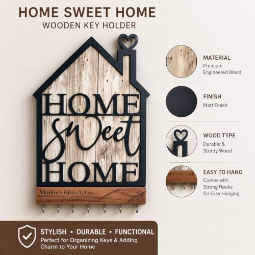 Image of Wall Art (Home Key Holder)