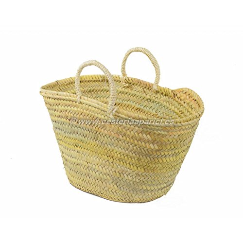 Cesteria-Aparici-Capazo-de-Palma-Natural-con-Asas-de-Pita-55x28x35 51wmAVl g1L