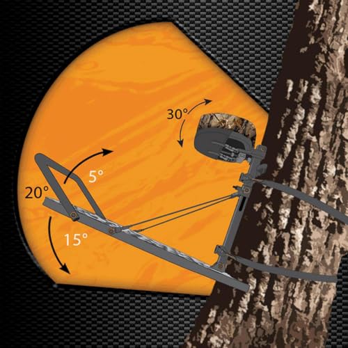 Image of Muddy The Boss XL Wide Stance Hang-On Tree Stand Platform & Hawk Helium Set
