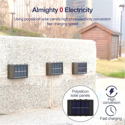 Luces solares de pared para iluminar zonas oscuras sin cables 4