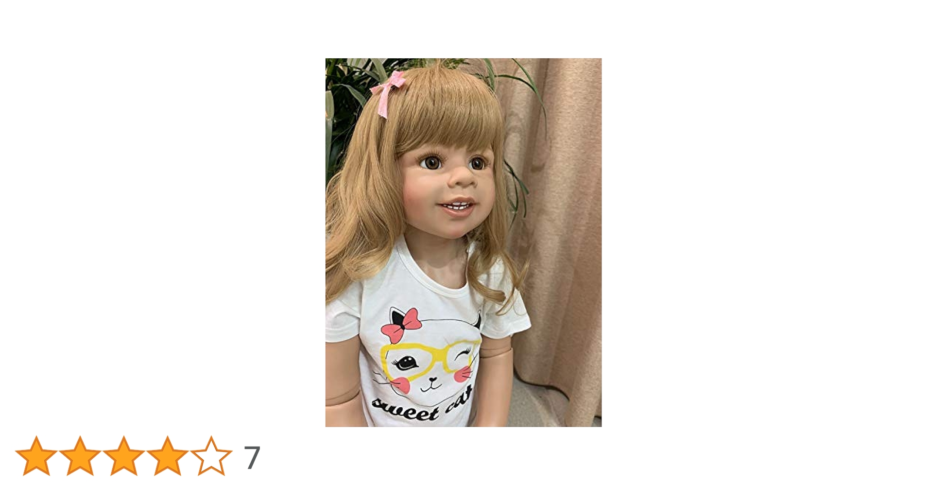 Amazon | 39インチ 98cm リボーンドール 幼児 女の子 巨大サイズ