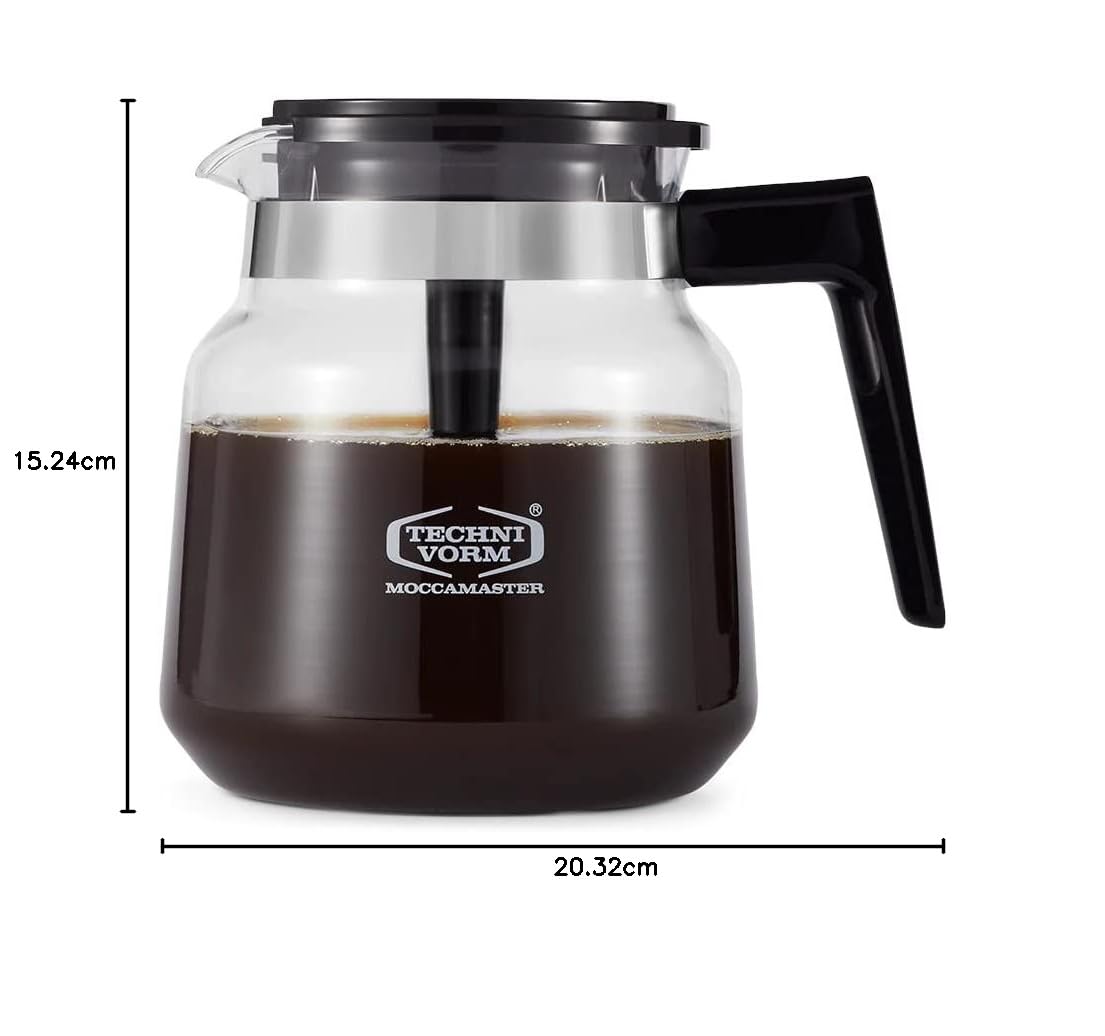 Technivorm 59835 - Caraffa in vetro, 1,25 l, per birra KB