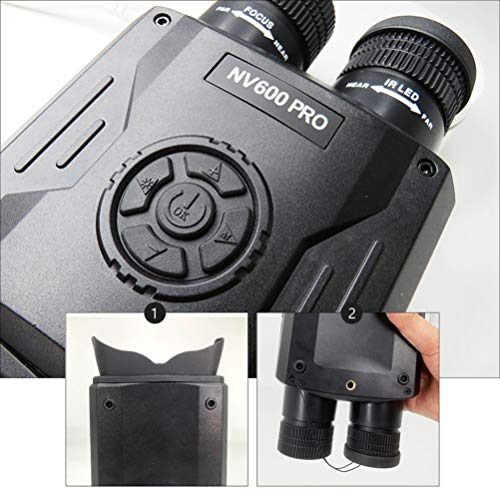 BESPORTBLE Binocular Visão Noturna À Prova D' Água Câmera de Vídeo de Visão Noturna Binóculos de Al