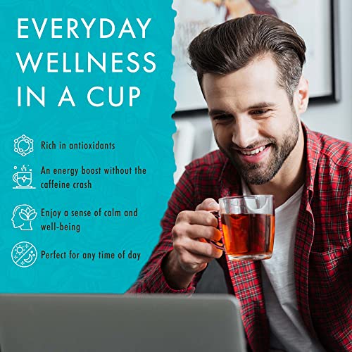 Image of Nanea Chamomile Tea, Caffeine-Free Herbal Tea, All-Natural and Wellness Tea, Calming Hot Tea, Vegan and Keto-Friendly, 60 Tea Bags, 36 g -Hawaiian Natural Tea