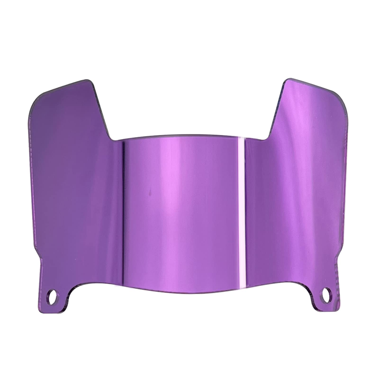 Mini Football Helmet Visor Clear with Clips Universal Fit for Collectors and Display