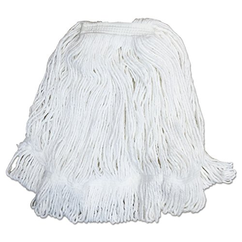 Image of Boardwalk UNS1800LB Pro Loop Web /tailband Mop Head, Blue, Large, 12 /carton