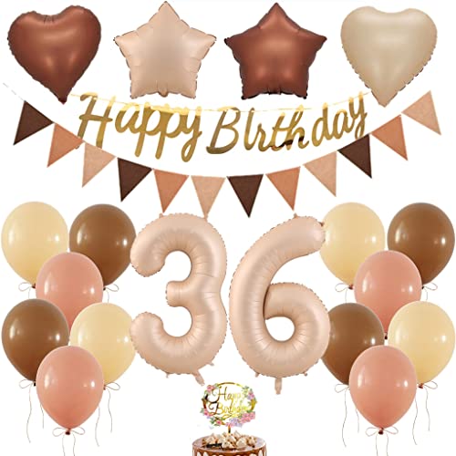 Globo 36 Cumpleaños, Globo Retro Cumpleaños Mujer 36 Años, Globo Retro 36 Cumpleaños, Número 36 Cumpleaños Mujer, Globo 36 Cumpleaños Hombre