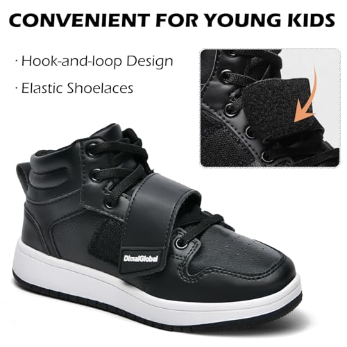 DimaiGlobal Kids Basketball Shoes Boys Girls High Top Sneakers for Youth Durable Sports Shoes Breathable Skate Shoes School Trainers4