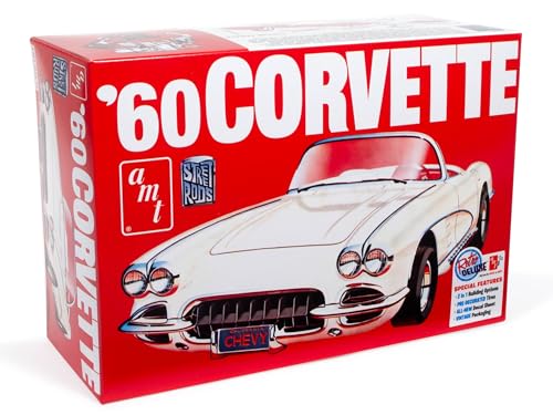 Kit Modelo 1960 Chevrolet Corvette 1:25 miniatura 1