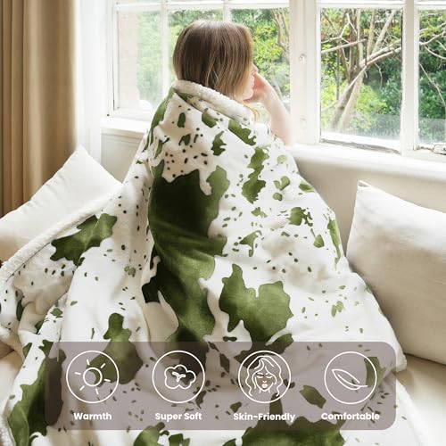 Image of Heated Blanket Twin Blanket - Fast Heating Electric Blanket, Soft Flannel Heated Throw with 4 Time Settings,10 Heating Settings, Warm Gifts for Women & Mom & Grandma