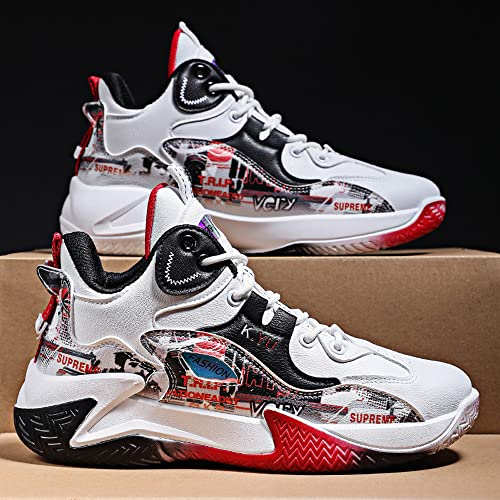 Adoff Männer Basketball Schuhe High-Top-Dämpfung Licht Anti-Skid AtmungsAktive Outdoor-Sportschuhe - Image 5