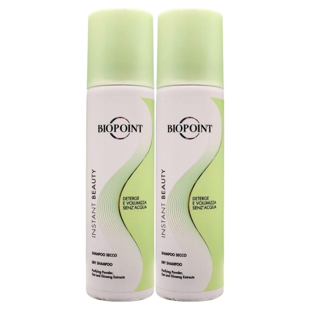 Shampoo Secco INSTANT BEAUTY, Deterge e Volumizza Senza Acqua 150ml (Shampoo Secco (2 Unità))