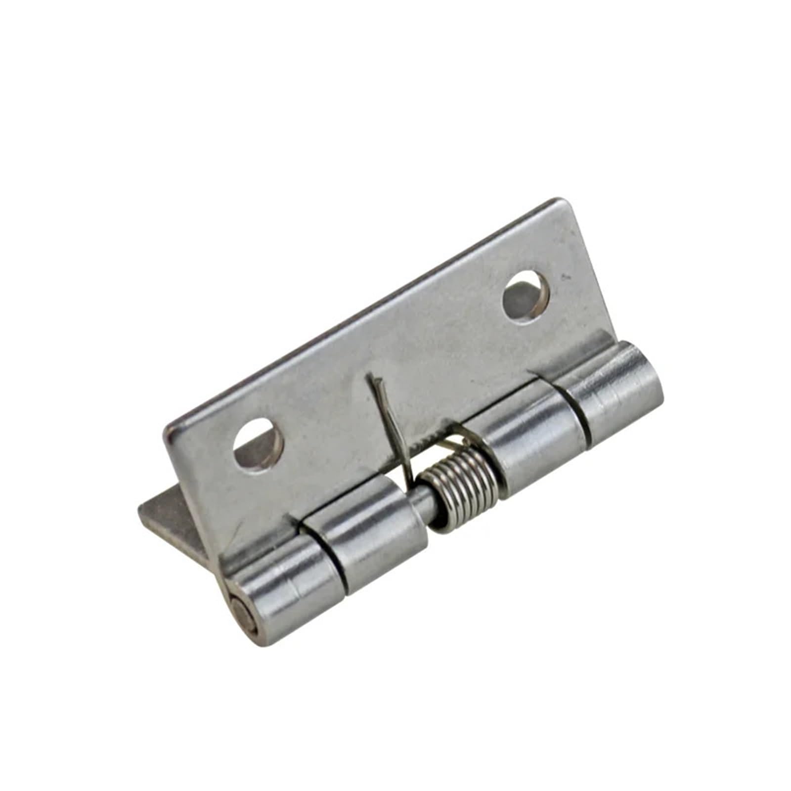 Wsqhao One Color 6Pcs 304 Stainless Steel 1.5-Inch Spring Hinge Equipment Box Reset For Doors